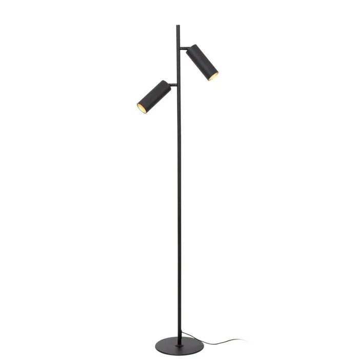 CLUBS Stehlampe 2xGU10 Schwarz