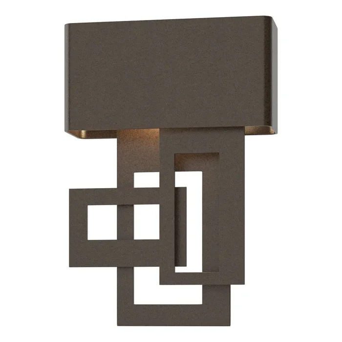 Collage Small Dark Sky Friendly LED Outdoor Sconce Right Facing LED in Coastal Oil Rubbed Bronze302520-LED-RGT-14