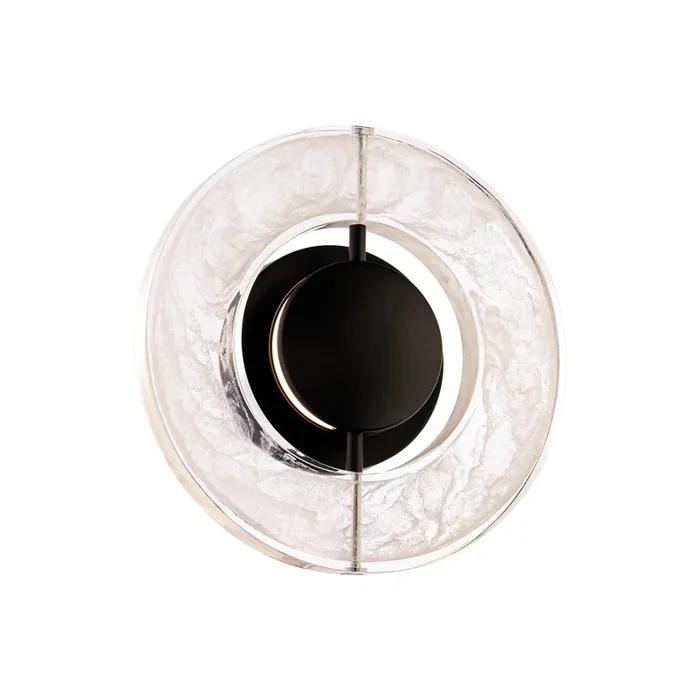 Cymbal 10in LED Wall Sconce 3000K in BlackWS-62110-BK