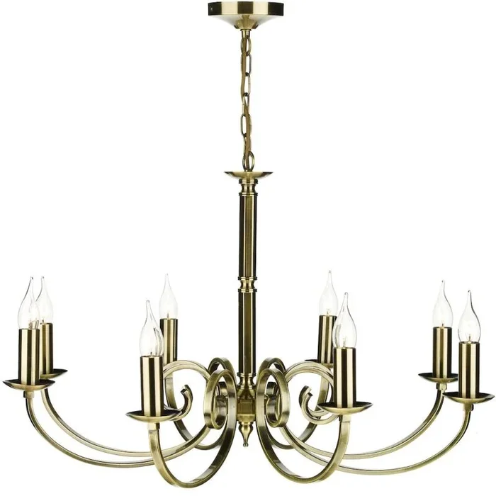 Dar Lighting MURRAY MUR0875 Kronleuchter 8x40W/E14