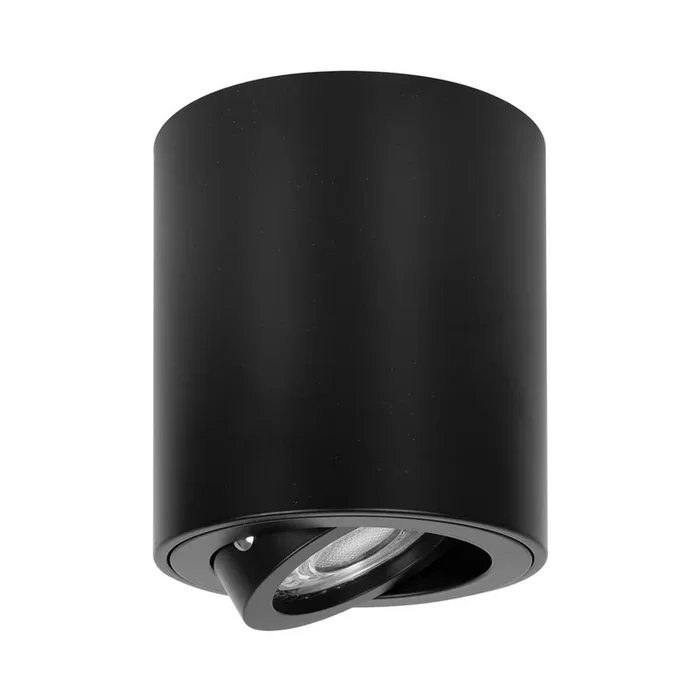 Decken-Aufbauleuchte schwarz 1 x GU10/10W