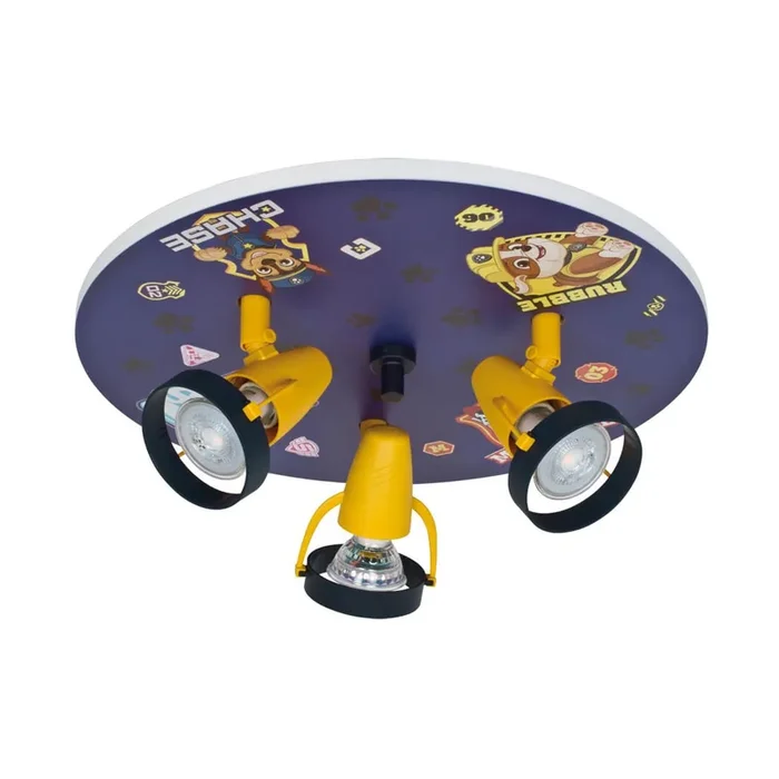Deckenleuchte PAW PATROL 3 x GU10/35W