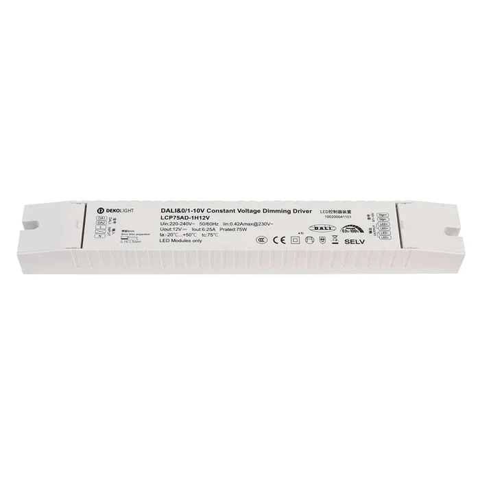 Deko-Light LED-Netzger�t BASIC DIM CV LCP75AD-1H12V, 75W, IP20, spannungskonstant, dimmbar, wei�