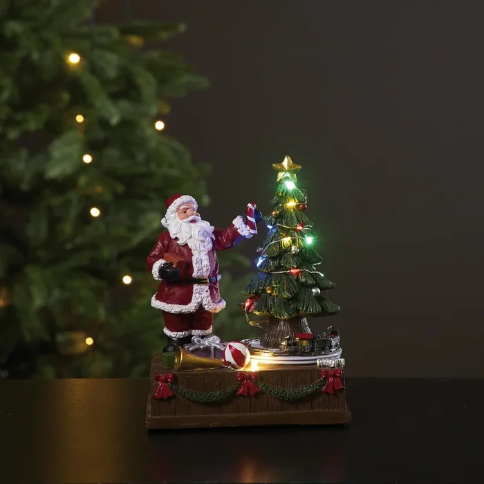 Dekorative Szene Kidsville Weihnachtsmann