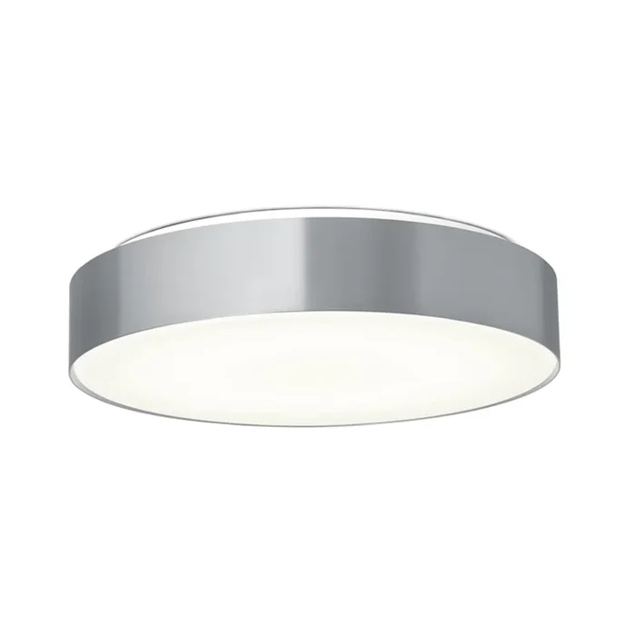 Dekorring f�r LED Wand-/Deckenleuchte PREMIUM | ECO, �58,2cm, zylindrisch, direkt/indirekt, Edelstahloptik titan