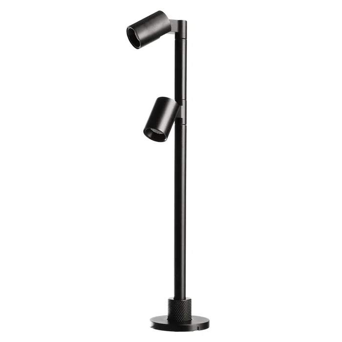 Displayleuchte HERCULIS DOUBLE, 6V DC, 350 mA, 2W, 3000K, schwarz