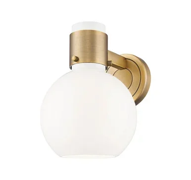 Downtown Urban One Light Wall Sconce (464-1W-BB-G464B-7GW)