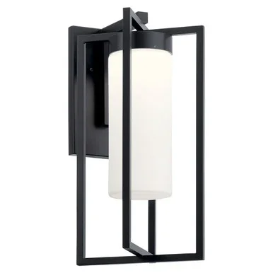 Drega LED Outdoor Wall Mount (59072BKLED)