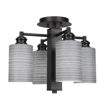 Edge Four Light Semi-Flush Mount (1157-ES-4062)