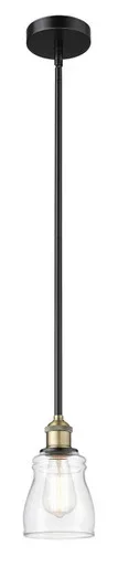 Edison One Light Mini Pendant (616-1S-BAB-G392)