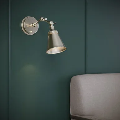 Edith One Light Swing Arm Wall Sconce (12001-MG)