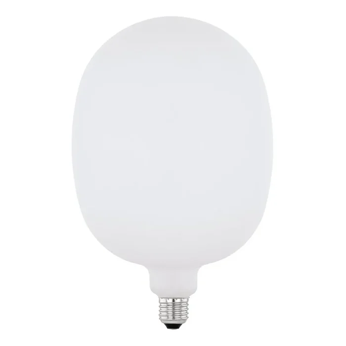 Eglo LED Filament Leuchtmittel Big Size Oval E170 4W = 40W E27 opal weiß 470lm warmweiß 2700K DIMMBAR