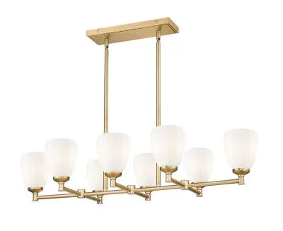 Eight Light Linear Chandelier4962187