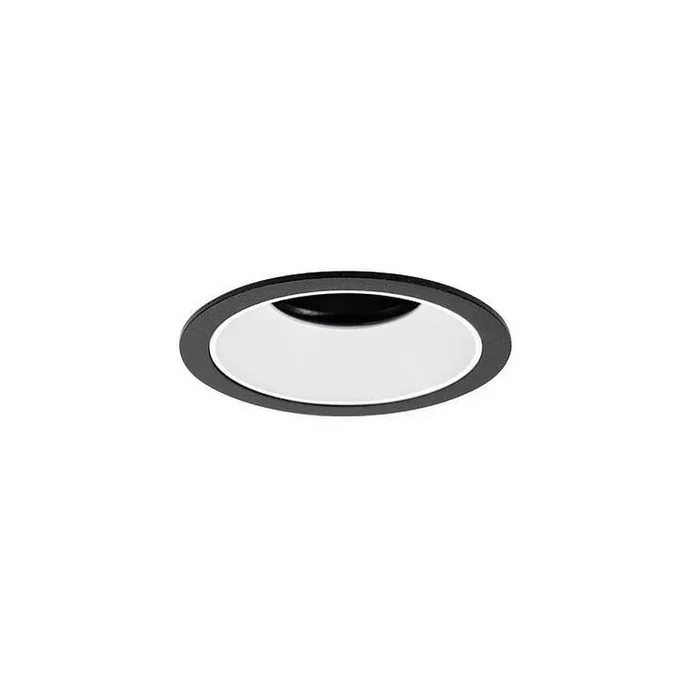 Einbaudownlight BINATO, IP20, rund, ohne LED Modul, dreh- und schwenkbar, schwarz, wei�