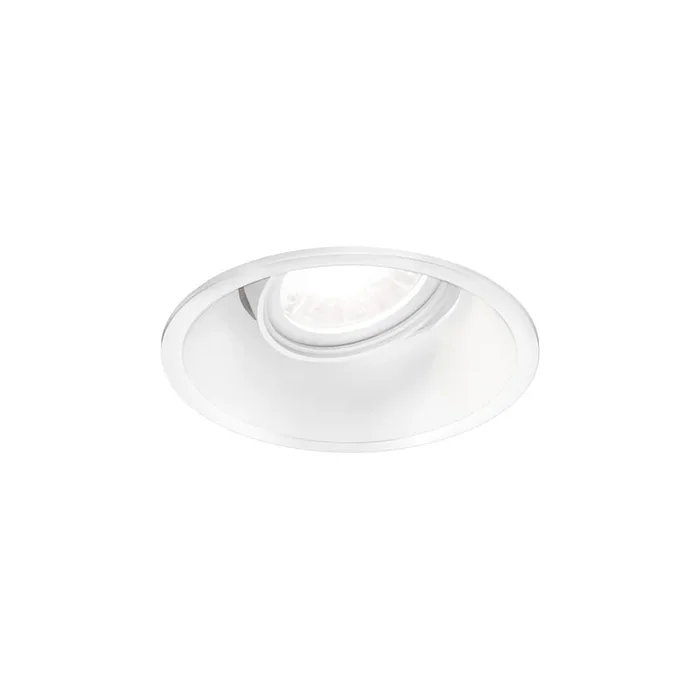 Einbaustrahler DEEP ADJUST 1.0 MR16, 12V, GU5.3, QR-CBC51 max. 12W, mit Blattfedern, wei�
