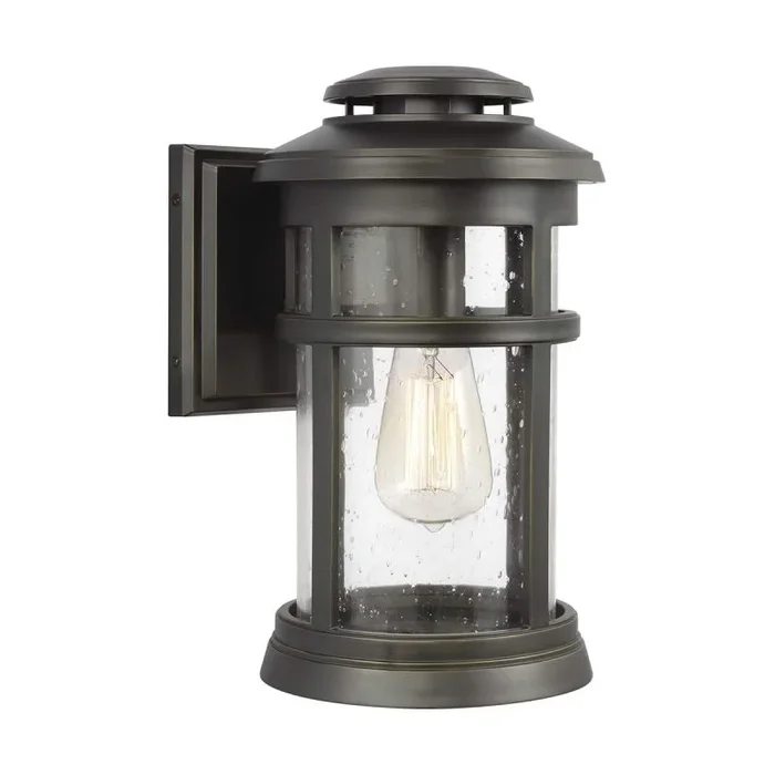 Elstead Lighting NEWPORT FE-NEWPORT-M-ANBZ Wandleuchte 1x60W/E27 IP44