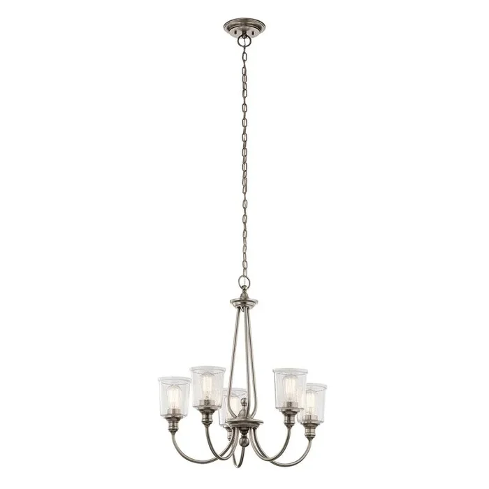 Elstead Lighting WAVERLY KL-WAVERLY5-CLP Kronleuchter 3x60W/E27