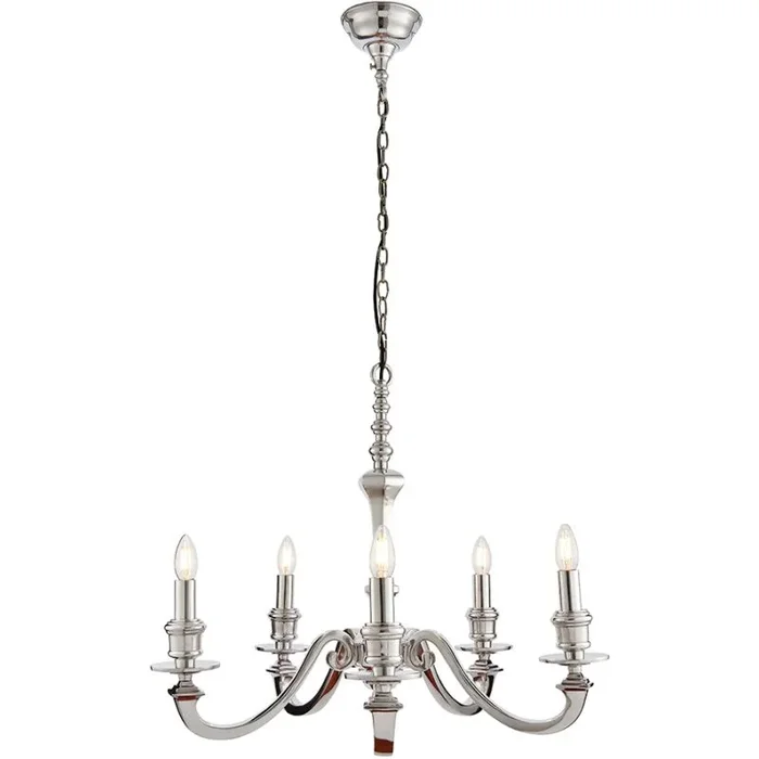 Endon FINSBURY 73598 Kronleuchter 5x60W/E14 IP20