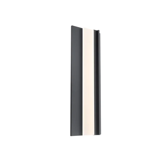 Enigma 27in LED Indoor or Outdoor Wall Light 3000K in BlackWS-W16227-BK