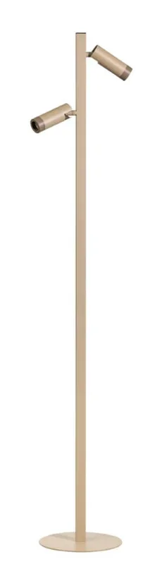 ETH – Sandfarbene Stehlampe Miller Sand 2-flammig