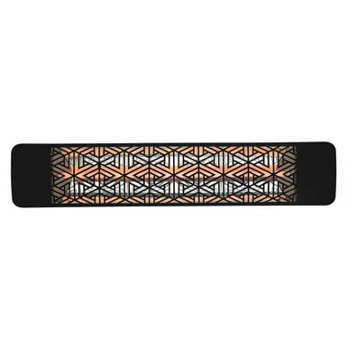Eurofase Single Element Heater in Black – EF20208B3