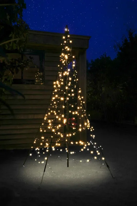 Fairybell – 2 meter – 300 Led – Warm White – Incl. Pole