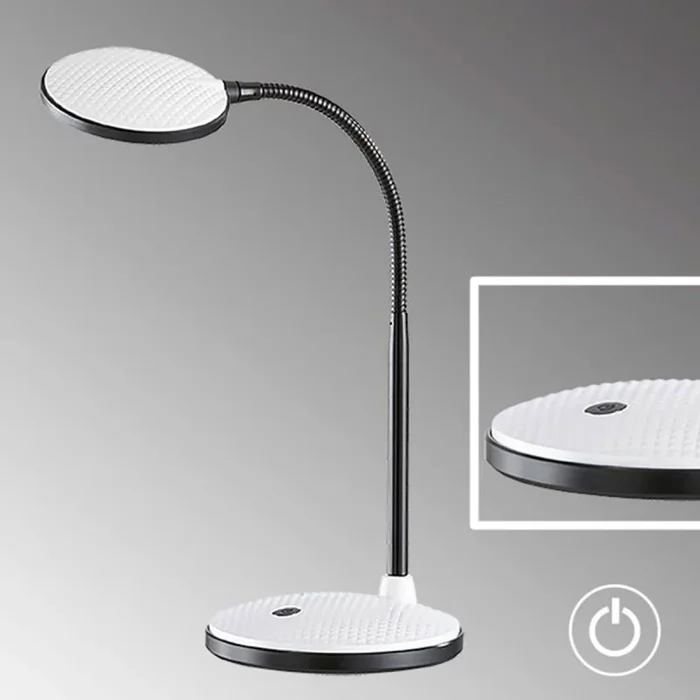 Fischer&Honsel Work 50596 Schreibtischlampe 1×4.5W/HV-LED 3000K 450 lm IP20