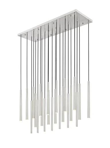 Forest LED Linear Chandelier (919MP24-23L-BN-LED)