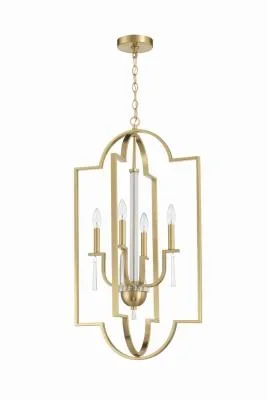 Four Light Foyer Pendant9594071