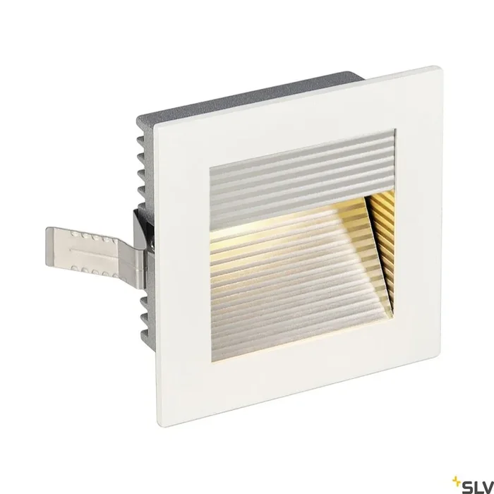 FRAME CURVE, Einbauleuchte, LED, 3000 K, eckig, weiß matt, inkl. Blattfedern
