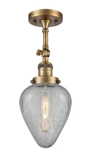 Franklin Restoration LED Semi-Flush Mount (201F-BB-G165-LED)