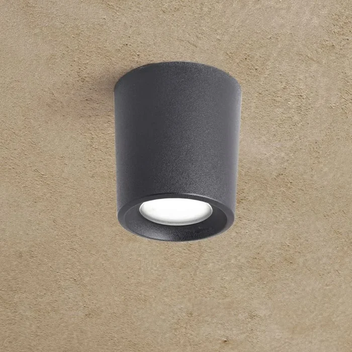 Fumagalli Livia FMG-LIVIA90-BLK Aufbau-Downlight 1x6W/G9 4000K-2700K 366lm IP55