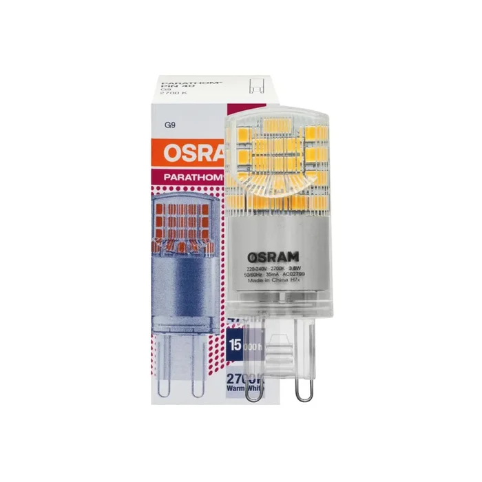 G9 LED-Leuchtmittel 3,8W 827 300° 470lm Osram Parathom Pin