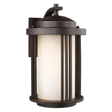 Generation Lighting Crowell One Light Outdoor Wall Lantern in Antique Bronze – 8747901DEN3-71