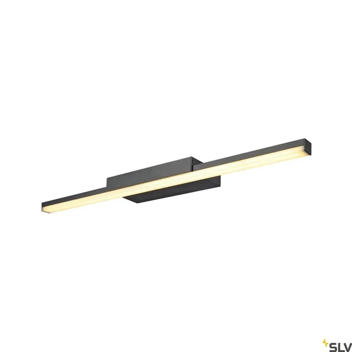 GLENOS® 60, Indoor LED Spiegelleuchte schwarz CCT switch 3000/4000 K