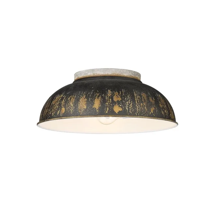 Golden Lighting 0865-FM 2 Light Flush Mount