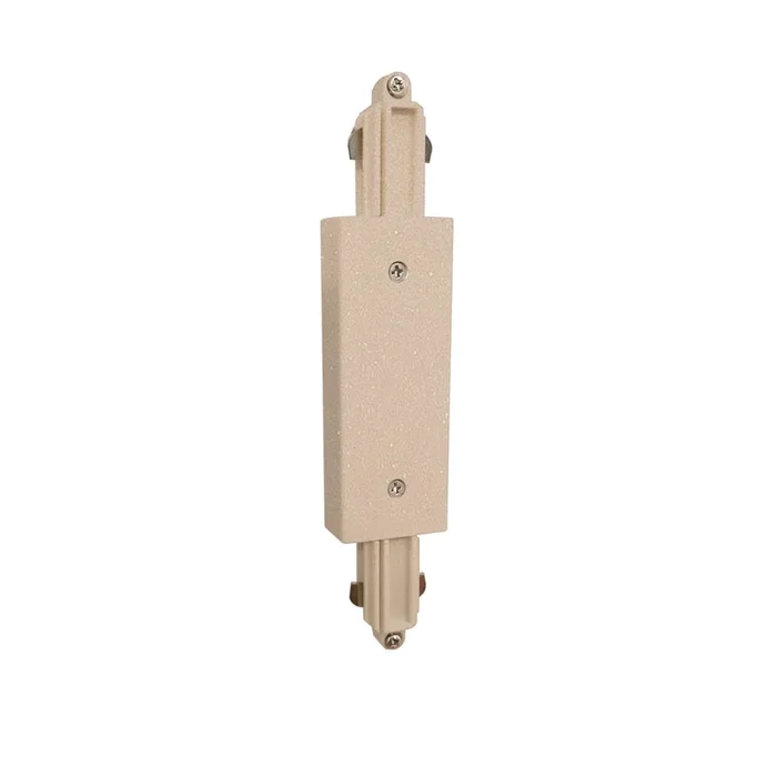 Highlight – 1-phasiger Steckverbinder Track sandbraun