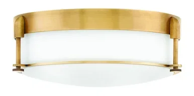 Hinkley Colbin LED Flush Mount in Heritage Brass – 3233HB