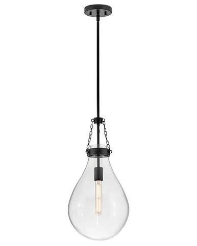 Hinkley Eloise LED Pendant in Black – 46057BK