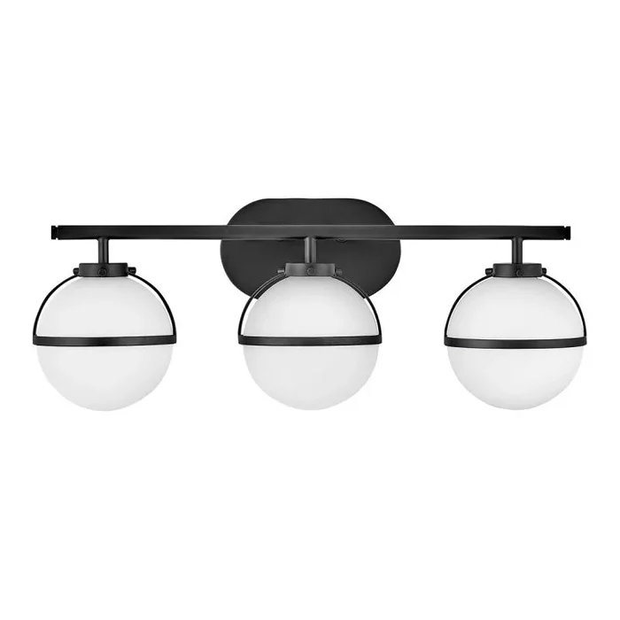 Hinkley Hollis HK-HOLLIS3-O-BK-BATH Wandleuchte 3x60W/E14 IP44