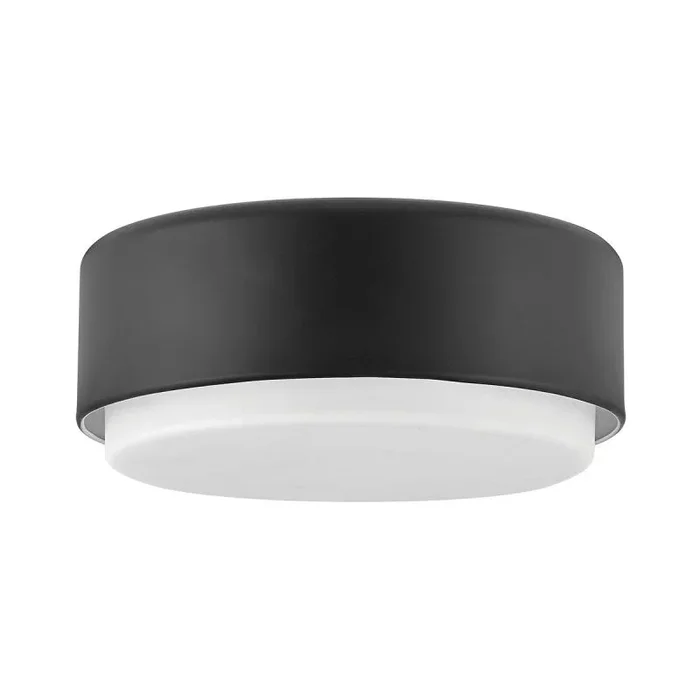Hinkley Lighting Cedric HK-CEDRIC-F-S-BK Deckenleuchte 2x40W/E27 IP20