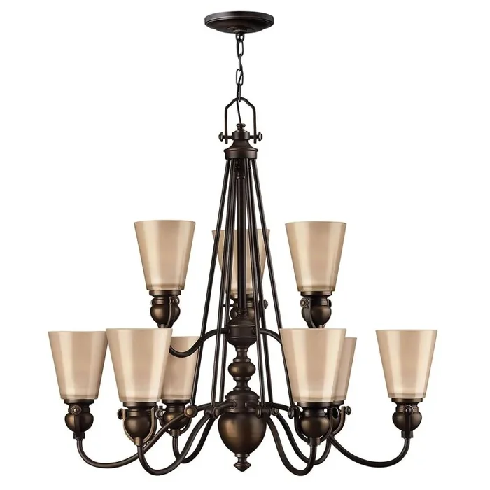 Hinkley Lighting MAYFLOWER HK-MAYFLOWER9 Kronleuchter 9x60W/E27