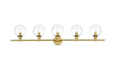 Jaelynn Five Light Bath Sconce (LD7318W47BRA)