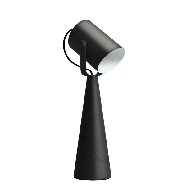 Kanlux moderne Tischlampe LARATA E27 in schwarz (ohne Leuchtmittel)