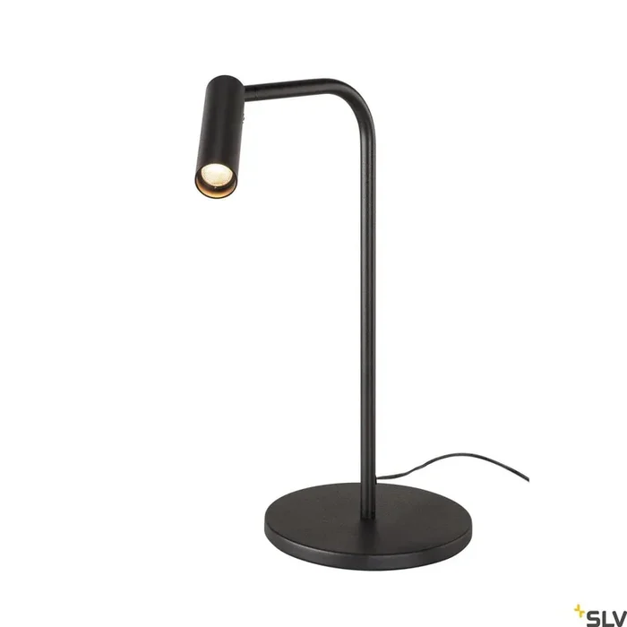Karpo TL, LED indoor tafellamp, zwart, 3000k