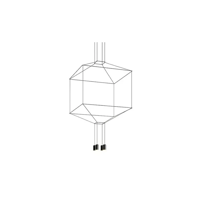 King Home FLUSSO 91906 Pendelleuchte 4x3W/G9 3000K 960LMLM IP20