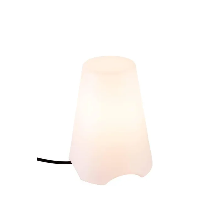 KIROCONE, Outdoor Tischleuchte, E27, IP44, weiss, max. 60 W