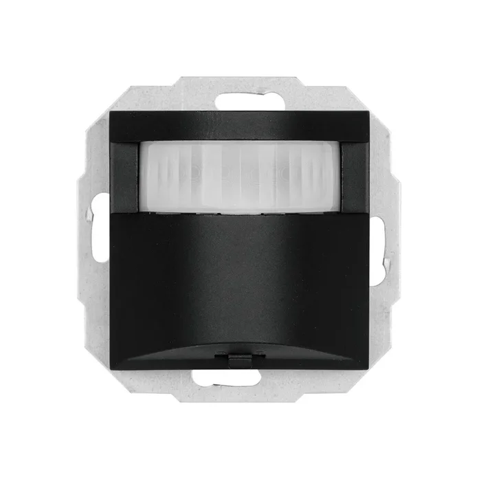 Kombi-Bewegungsmelder, 2-1000W/VA, 3-Draht-Relais-Technik, Reichweite bis 10 m, KLEIN K55® BBblack®, schwarz matt