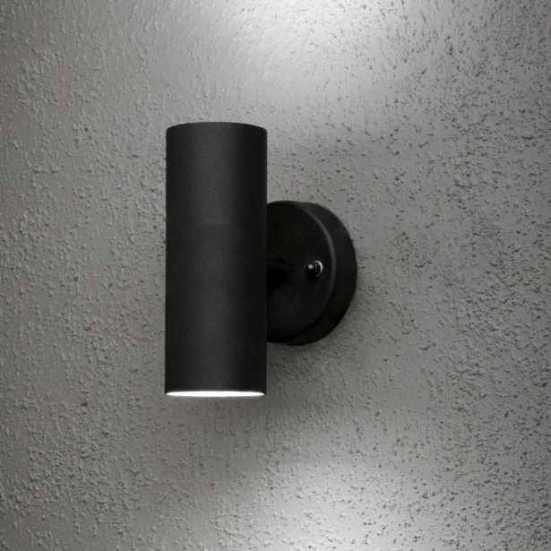 Konstsmide Up- & Downlight Wandleuchte MODENA höhe 17 cm schwarz