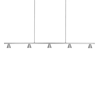 Kuzco Lighting Dune LED Linear Pendant in Brushed Nickel – LP19947-BN-UNV